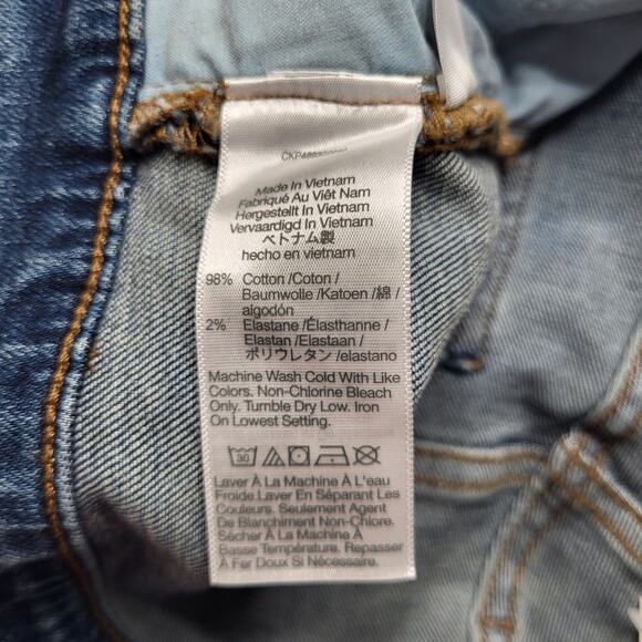 Madewell Kick Out Full Length Jeans Mid Rise Medium Devito Wash Flare Stretch 30 - Picture 12 of 12